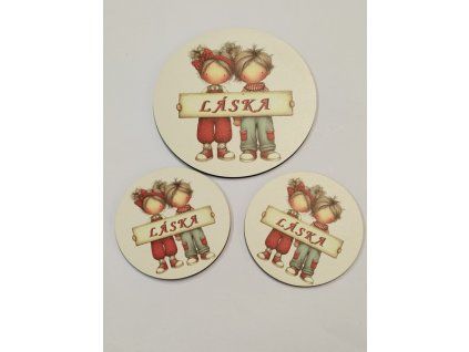 Podtácek sada - My dva2