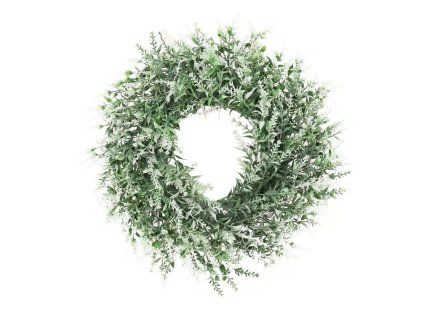 venec levandule bila