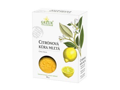 citronová kůra mletá
