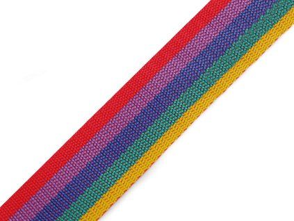 Popruh polypropylénový 15 mm - multicolor - od 1m