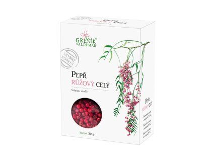 pepř růžový celý