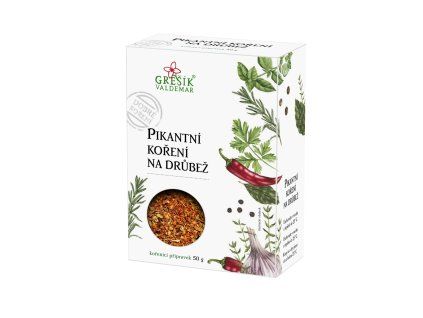 pikantní koření na drůbež