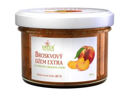 broskvový džem