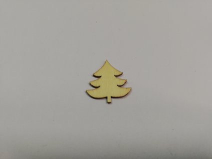 Dřevěný výřez Stromeček 2,5 cm