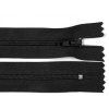 Zip spirálový šíře 3 mm, délka 25 cm černá