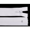 Zip spirálový šíře 3 mm, délka 12 cm bílá