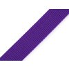 30802 popruh polypropylenovy sire 30 mm fialovy tmavy 1m