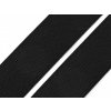 Pruženka hladká šíře 25 mm černá 1m