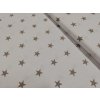 BA BS 569 šedá hvězdička 2 cm na bílé