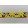 Rypsová stuha 25 mm Spongebob