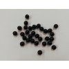 Korálky - kulička 6mm - černá - 30ks