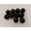 Voskované perly 8 mm černá 20 g
