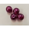 Voskované perly 17 mm fialová 20 g