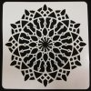 Šablona plastová pro kreativní tvoření - 15 x 15 - mandala č.30