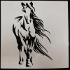 Šablona plastová pro kreativní tvoření - 15 x 15 - Kůň č.3