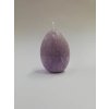 Svíčka vonná z palmového vosku č.68 03 vajíčko fialové