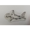 Razítko silikonové zvířata žralok 5,5 x 3,5 cm