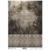Rýžový papír A4 pro tvoření Tajemno, mystika, fantasy R1930