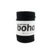Bavlněná šňůra Macrama BOHO 100m - černá