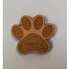 Dřevěný výřez Tlapička 3 cm