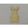 Dřevěný výřez zajíček č.3 9x5cm