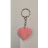 Přívěsek - Srdíčko růžové světlé