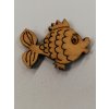 Dřevěný výřez kapřík 2,5cm
