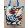Panel se střihem - nákupní taška - Holčička v modrém - TB-18