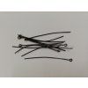 Kovový komponent - ketlovací jehly - černá - 50 mm - 10 ks v balení
