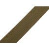 Popruh polypropylénový 15 mm - zelená khaki - od 1m