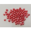 Voskované perly 5 mm lososová tmavá 20 g