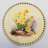 Dno na háčkování - kruh 24 cm - Narcisy