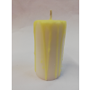Svíčka vonná parafínová - válec 9,5 cm - ananas
