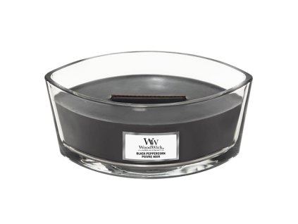 Svíčka dekorativní váza WoodWick Černý pepř, 453.6 g