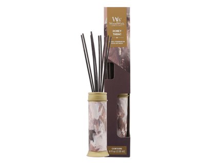 Aroma difuzér WoodWick Medový tabák, 118 ml