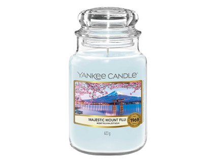 Svíčka ve skleněné dóze Yankee Candle Majestátní hora Fuji, 623 g