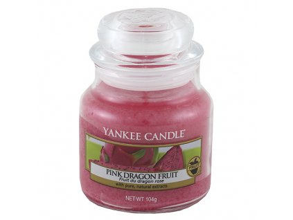 Svíčka ve skleněné dóze Yankee Candle Růžový Dračí plod, 104 g