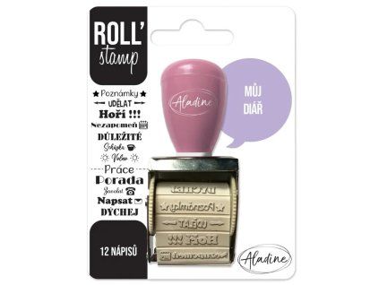 Otočné razítko Aladine Roll' Stamp - Můj diář