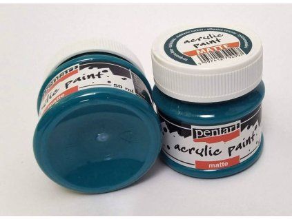 Hobby Pentart akrylová barva Matte 50 ml tyrkysová