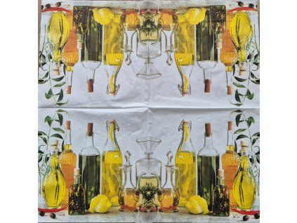 Ubrousek na decoupage - Oleje