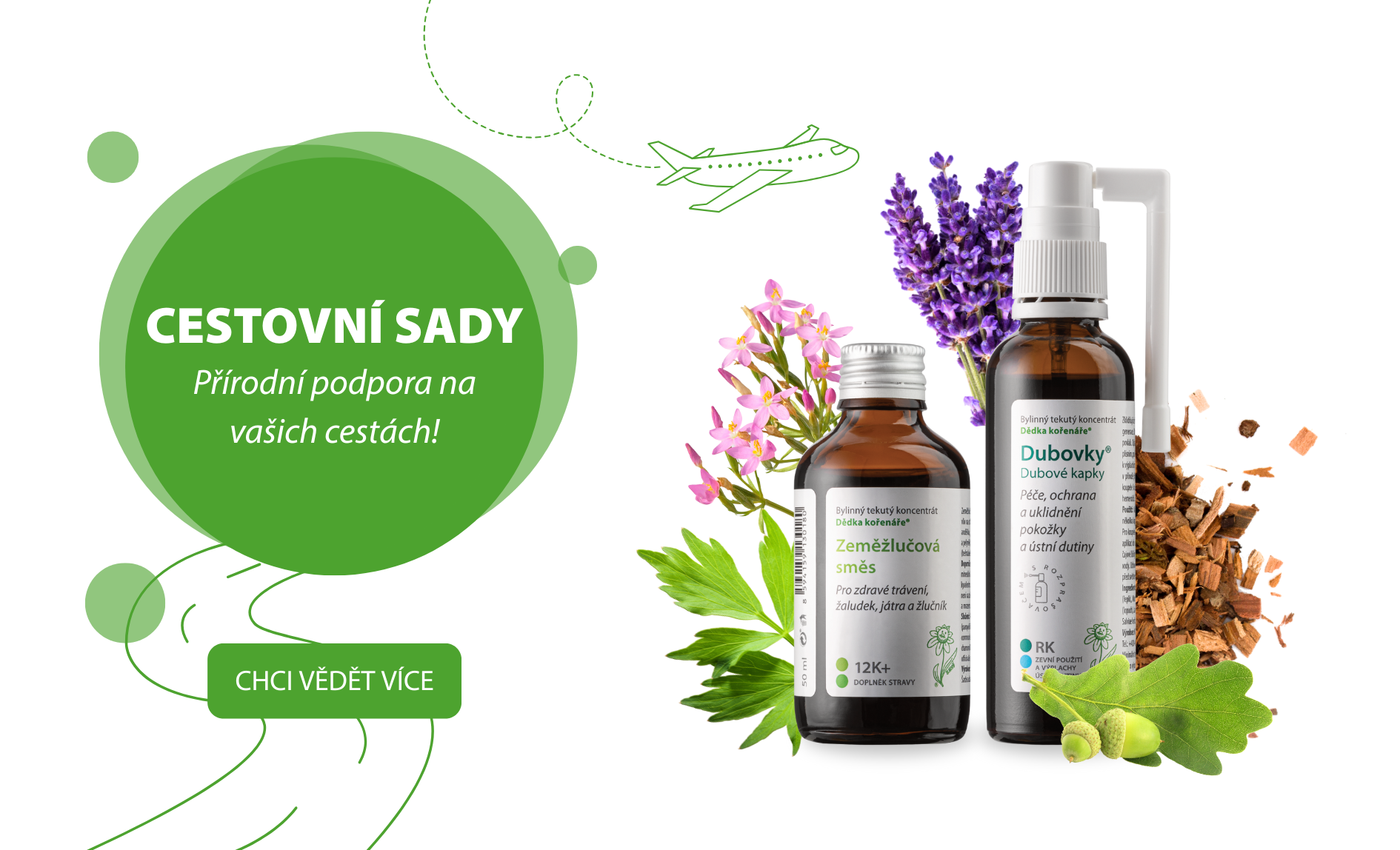 Cestovní sady Dědka kořenáře