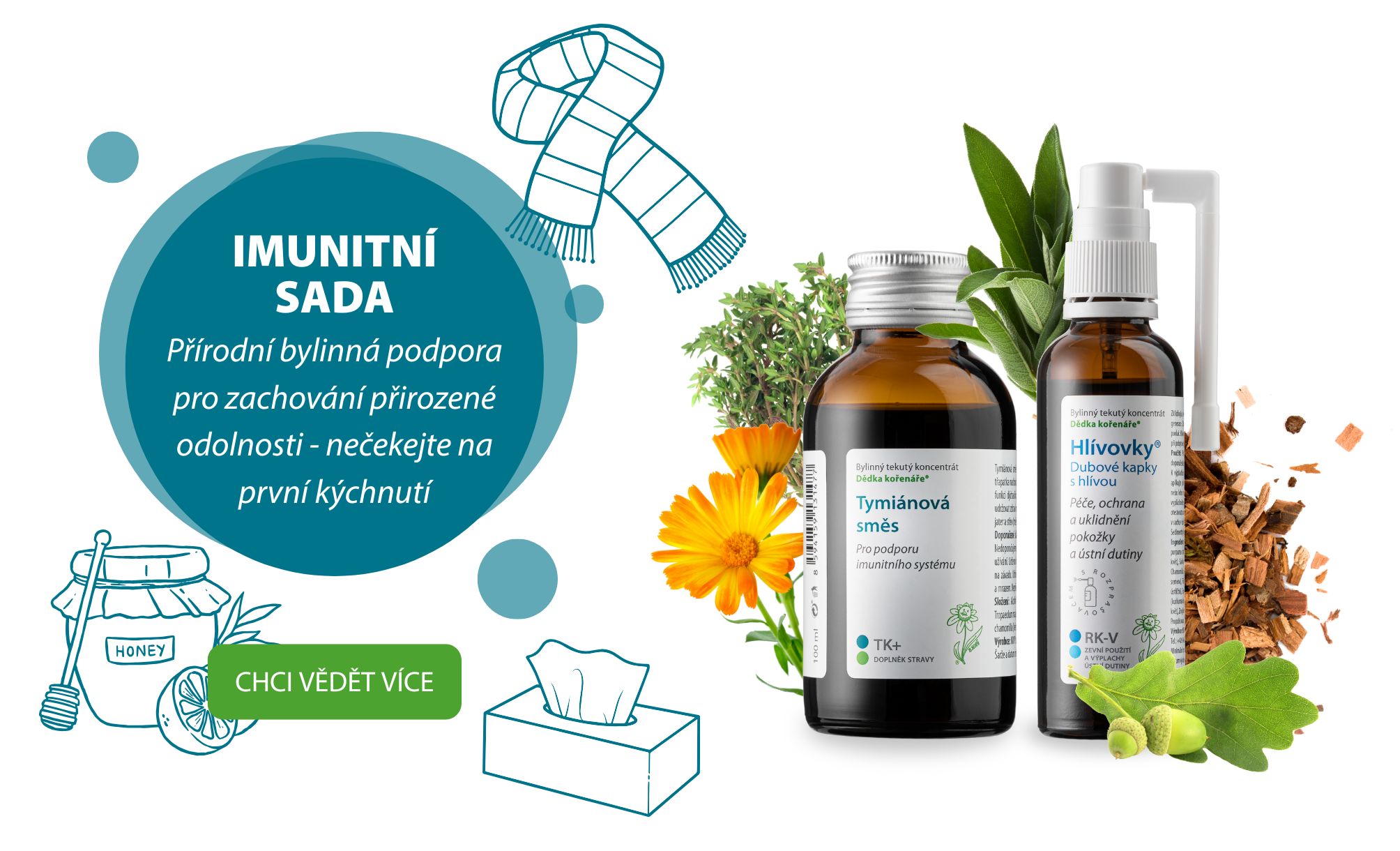 Imunitní sada Dědka kořenáře® MINI