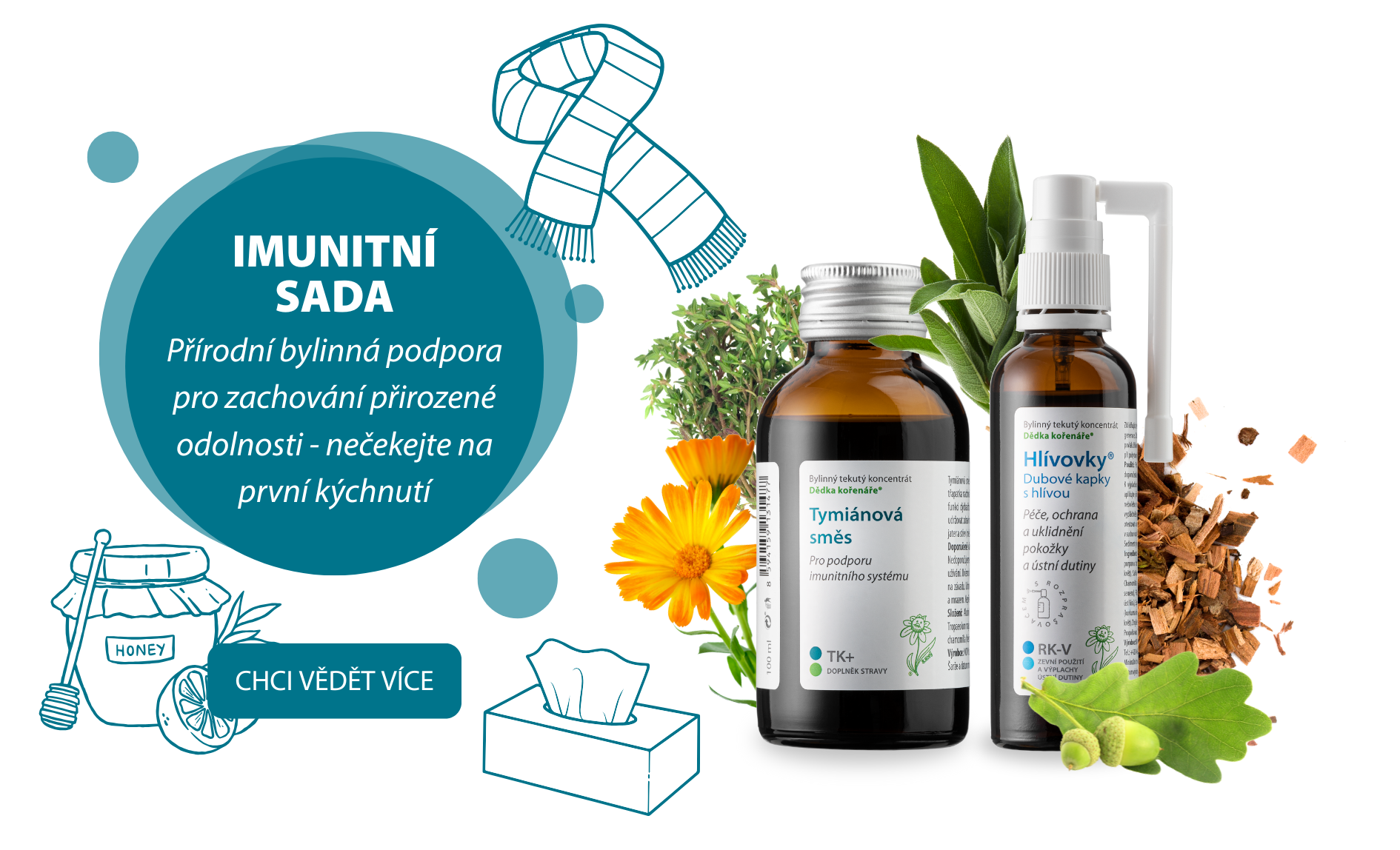 Imunitní sada Dědka kořenáře® MINI