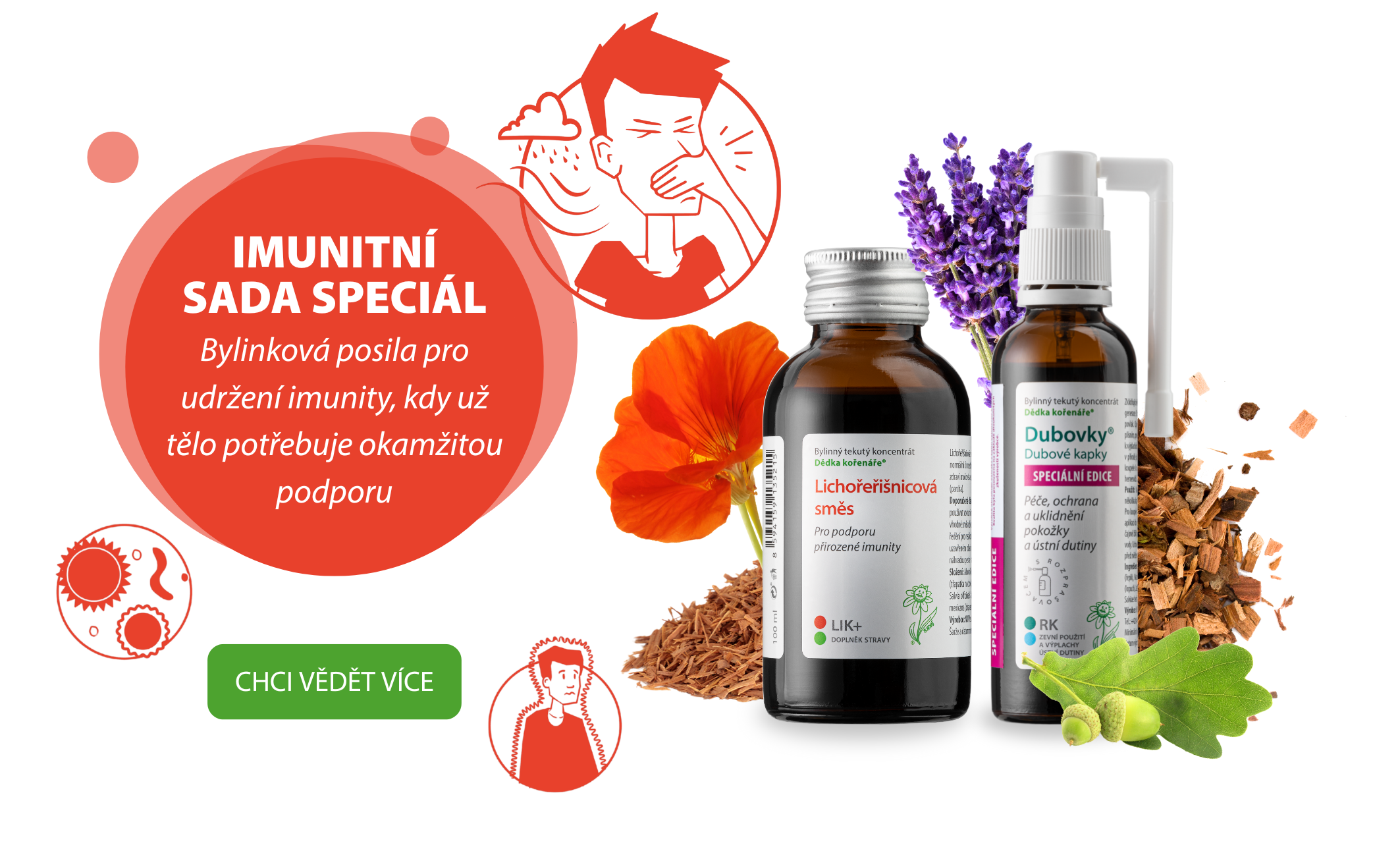 Imunitní sada Dědka kořenáře® MINI speciál