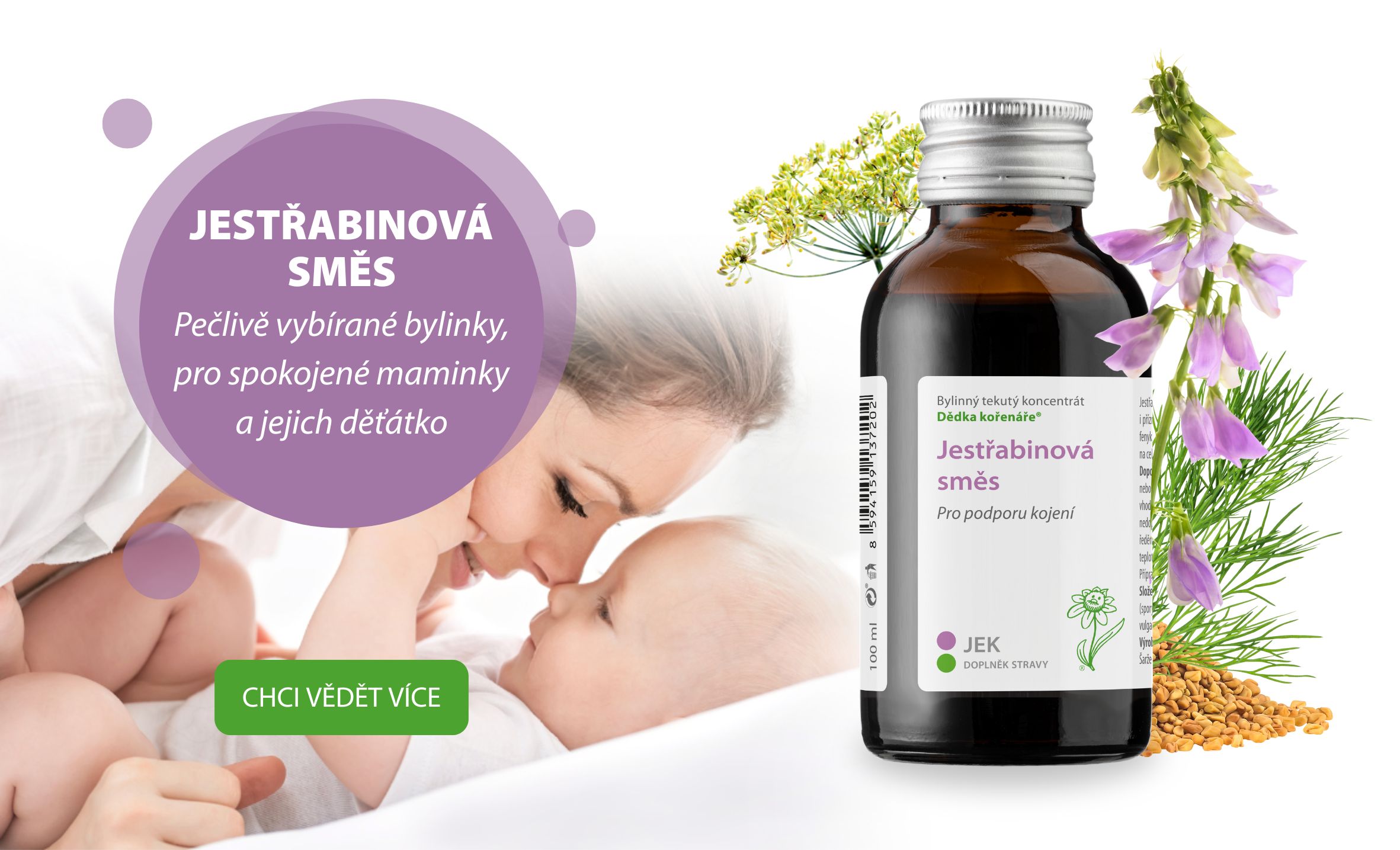 NOVINKA Jestřabinová směs