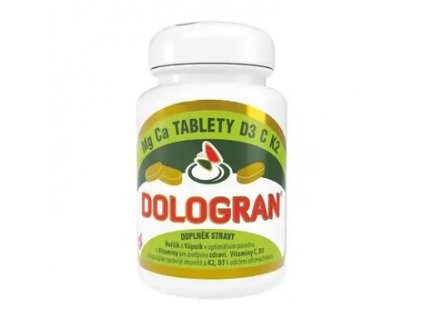 Dologran s Mg, Ca, D3, C, K2 60 tablet