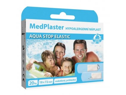 NOVY Náplast aqua stop elastic 20ks 19x72mm