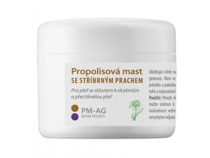 dedekkorenar pm ag propolisova mast se stribrnym prachem 50ml