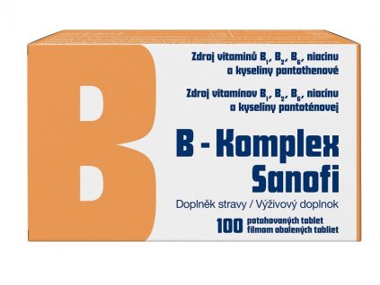 dedekkorenar B komplex 100tablet