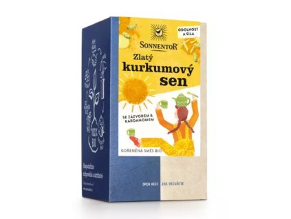 NOVY zlatý kurkumový sen